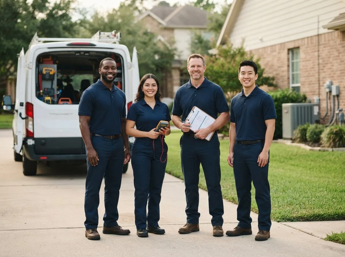 Certified HVAC technician near Checotah, OK